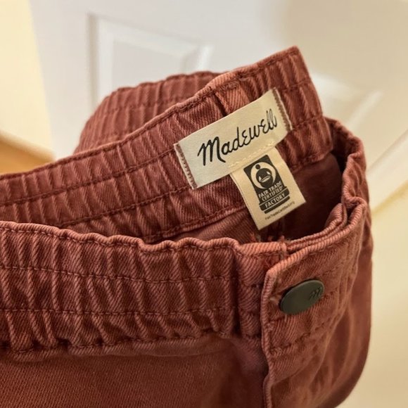 Madewell - Pull-On Relaxed Jeans: Garment-Dyed Edition / X-LARGE - Picture 2 of 5